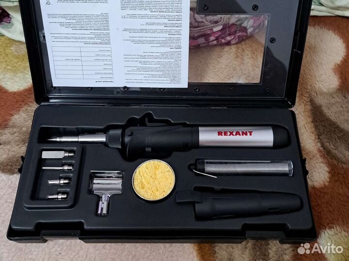 Газовый паяльник rexant