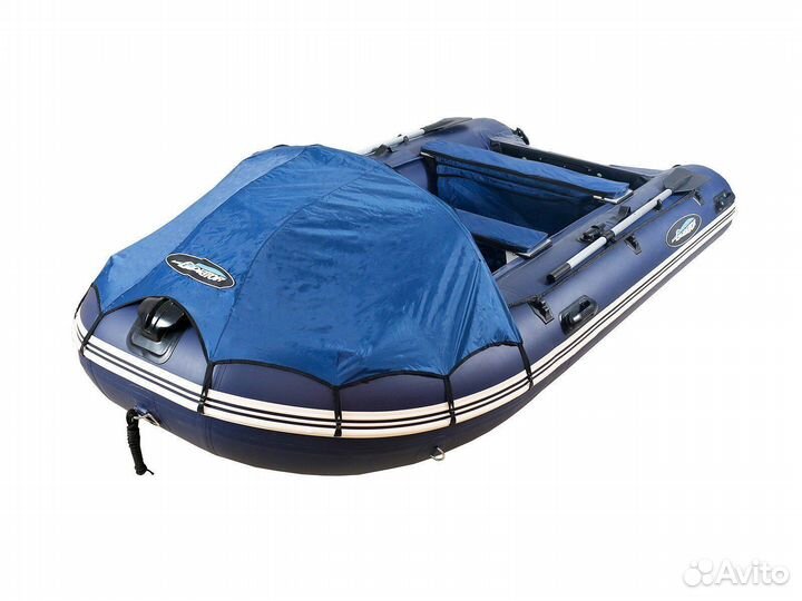 Лодка пвх Gladiator C370AL темно-синий