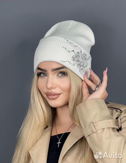 Шапка зимняя женская