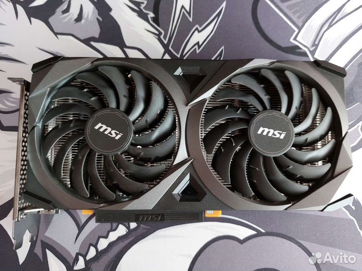 Видеокарта MSI RTX 3060 ti ventus 2 X OC (LHR)