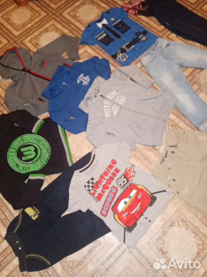 Пакет вещей для мальчика