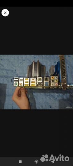 Комплект мать am3, проц