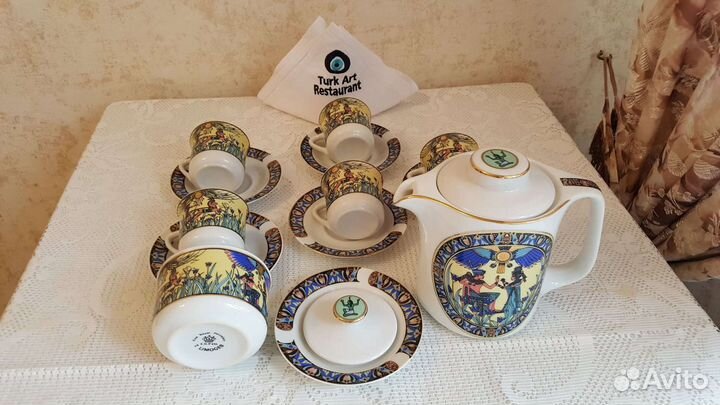 Кофейный сервиз Египет Limoges Франция