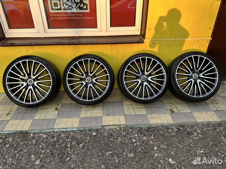 Оригинальные колеса R21 Mercedes w223 s klass AMG