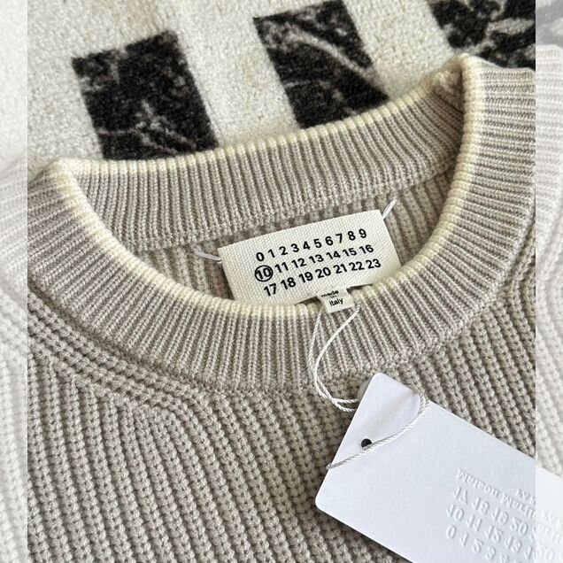 Свитер Maison Margiela с кантиком