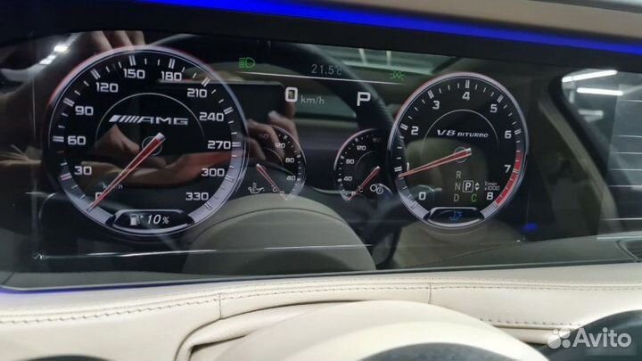 Стекло приборки S-class w222/c217 под рестайлинг