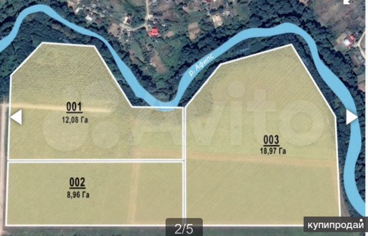 Участок 43 га (СНТ, ДНП)