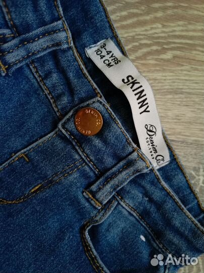 Джинсы на девочку