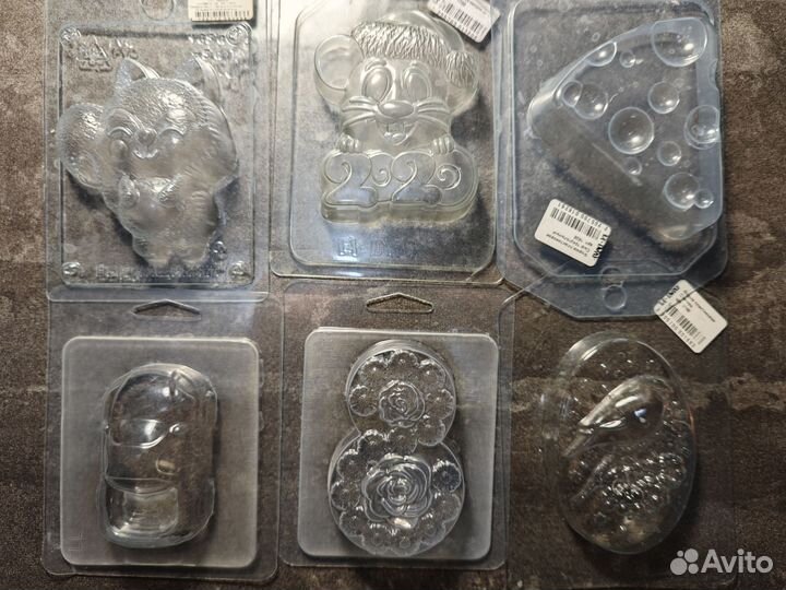 Пластиковые формы для мыла