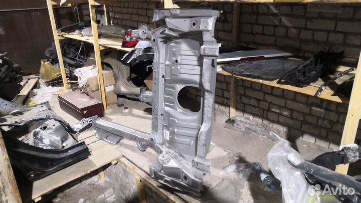 Лонжерон с полом левый Hyundai Solaris 2017