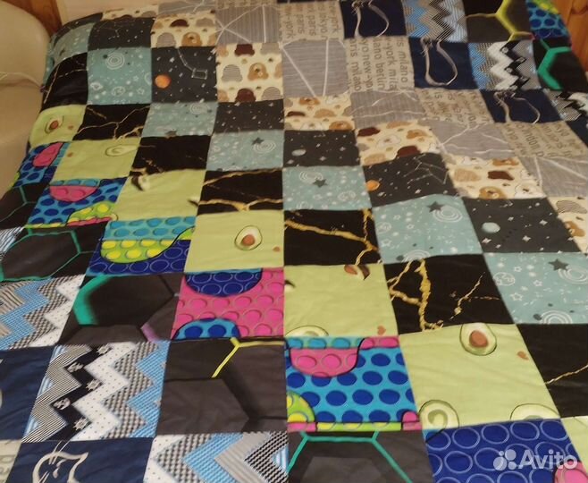 Одеяло лоскутное 220*260