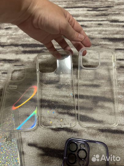 Чехол на iPhone 14 pro max прозрачный