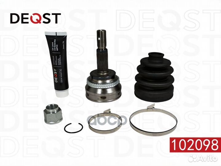 ШРУС toyota previa 2.4 02- нар.(ABS) 102098 deqst