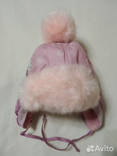 Шапочка зимняя для девочки
