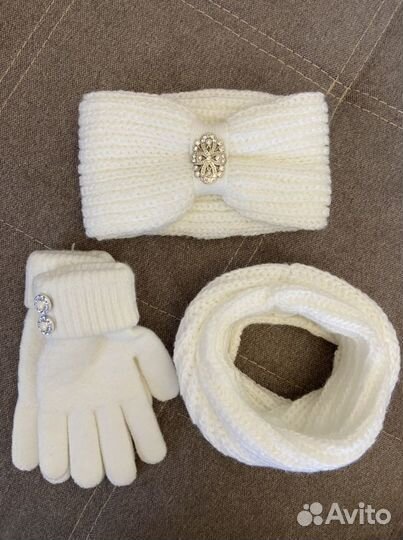 Повязка снуд перчатки