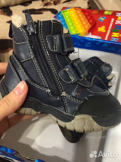 Зимние ботинки на мальчика