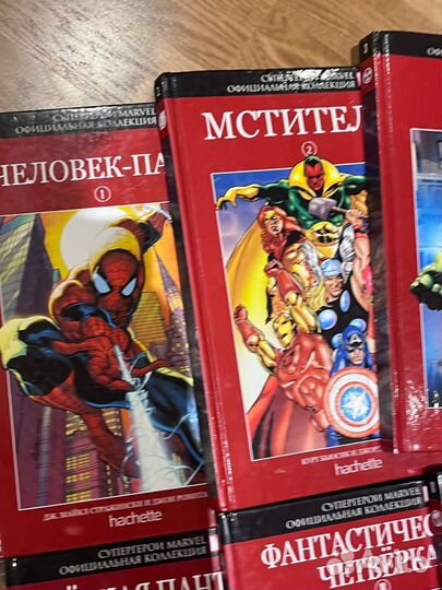 Серия комиксов hachette x marvel