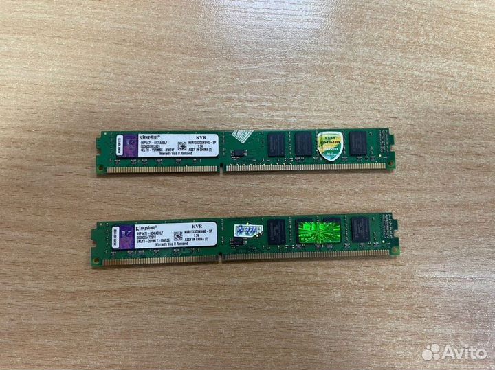 Оперативная память DDR3 Kingston 8Gb (4x2) 1333Mhz