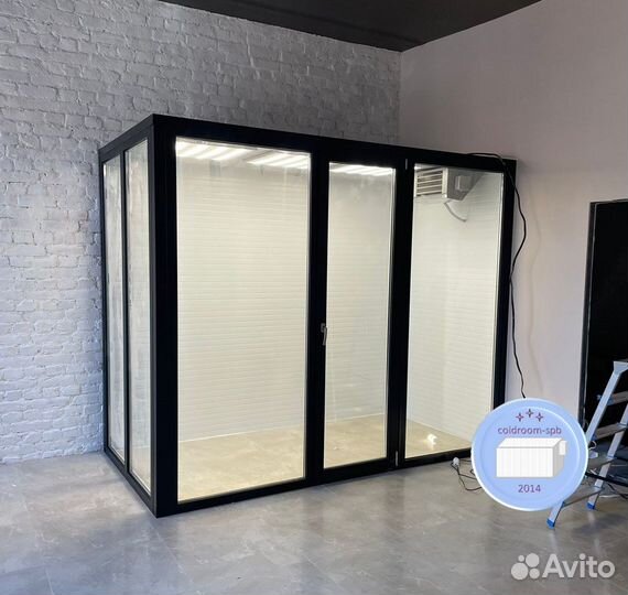 Холодильная камера для цветов покраска по RAL