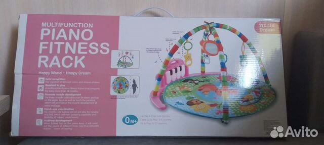 Развивающий коврик с пианино новый Доставка