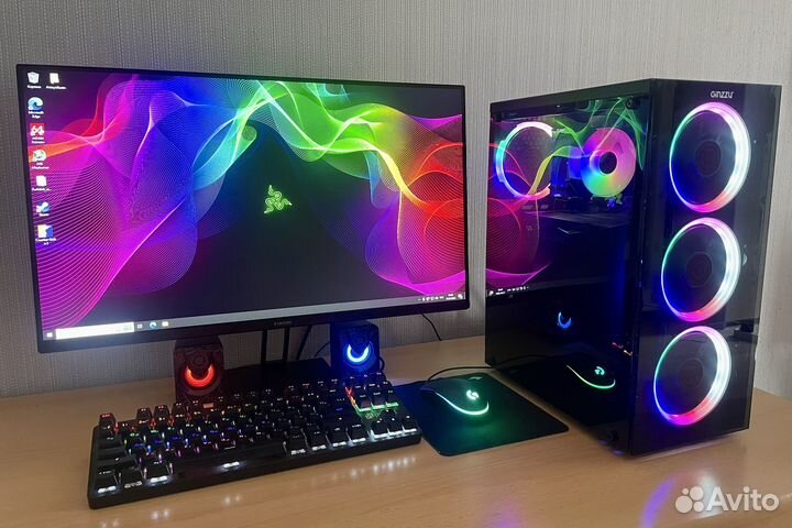 Отличный игровой компьютер с новыми комплектующими