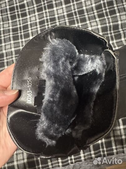 Сапоги зимние, натуральная кожа