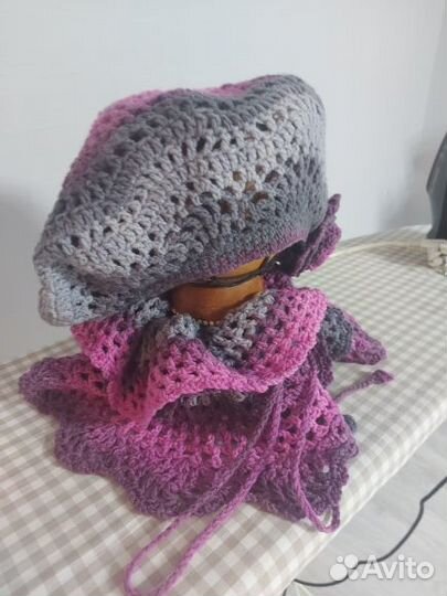 Берет и бактус ручная работа