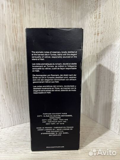 Туалетная вода Davidoff новая из Германии