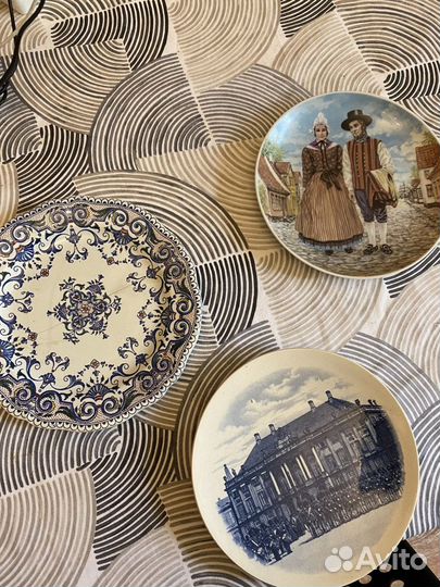 Настенная тарелка декоративная