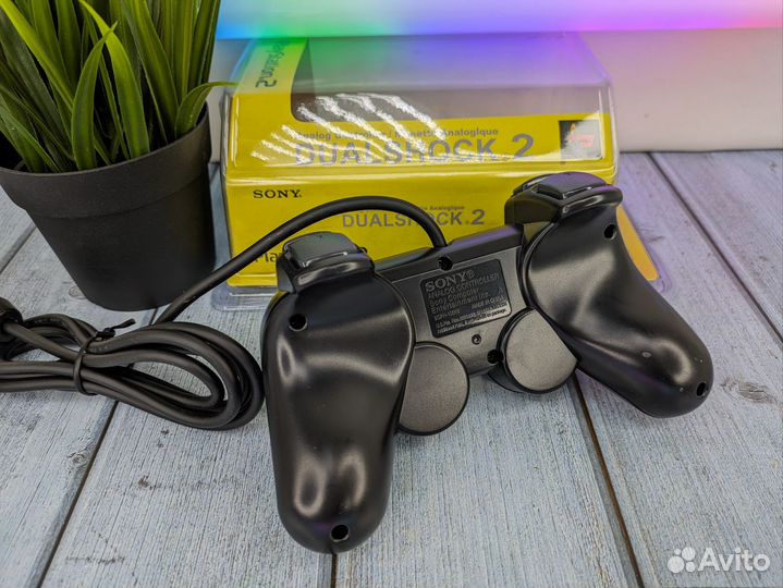 Джойстик Sony для PS2 проводной