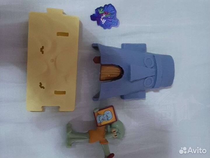 Губка боб фигурки из Мсdonalds