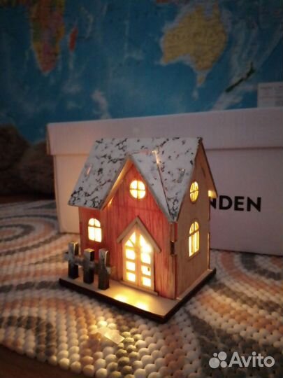 Ночник домик, сувенир новый