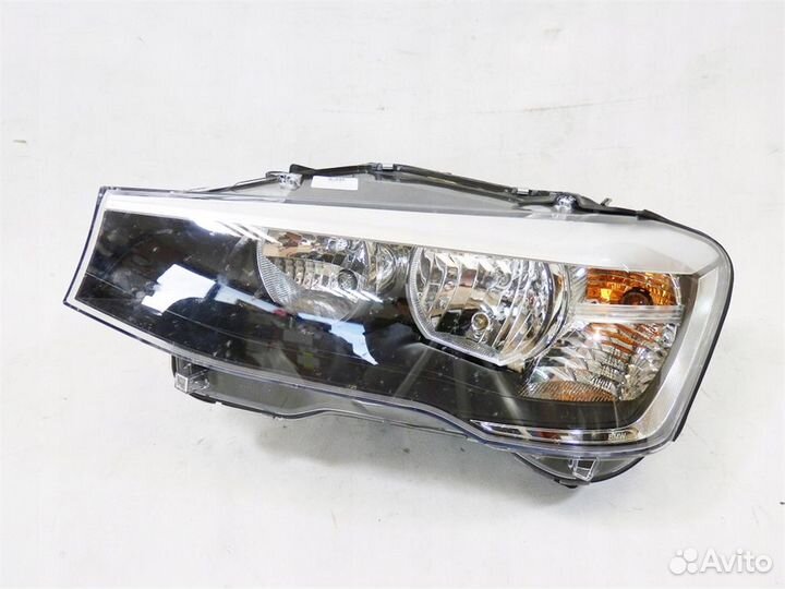 X3 Фара левая с регулировочным мотором внутри черн