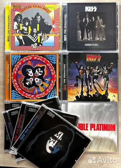 CD диски группа Kiss (различные альбомы)