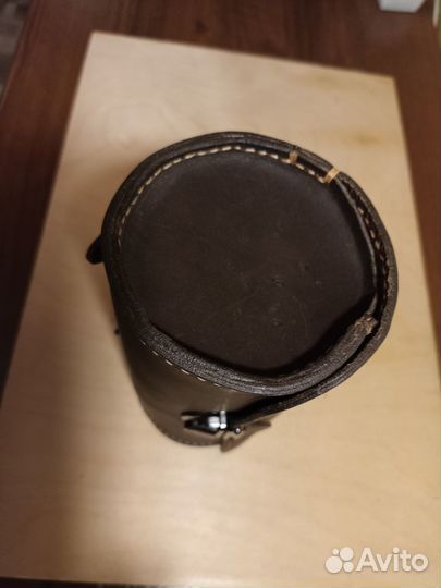 Сумка велосипедная из натуральной кожи