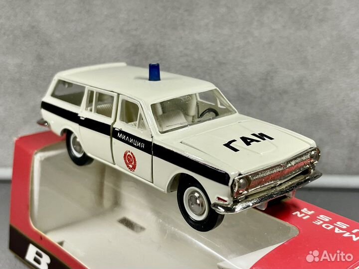 Редкая модель Газ-2402 Волга гаи СССР 1:43
