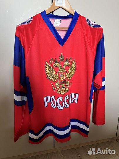 Хоккейная майка именная с автографом