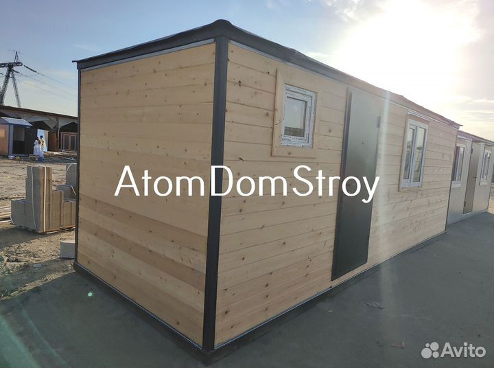 Бытовка дачная новая. Электрика в подарок