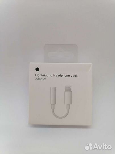 Переходник Apple lightning to Headphone Jack