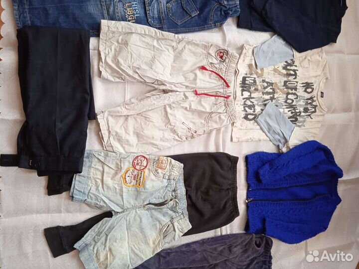 Детские вещи большим пакетом на мальчика 7-8 лет