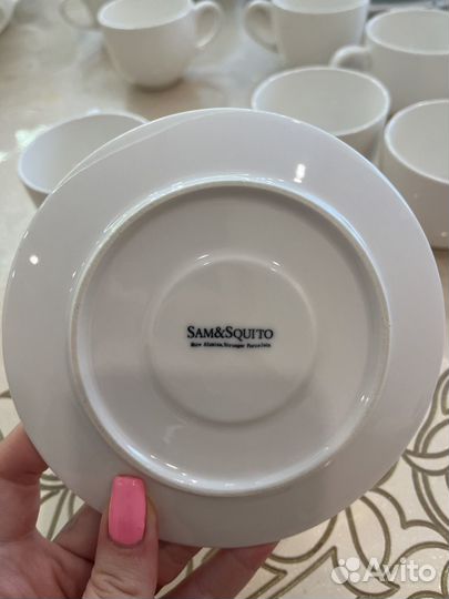 Чашка с блюдцем