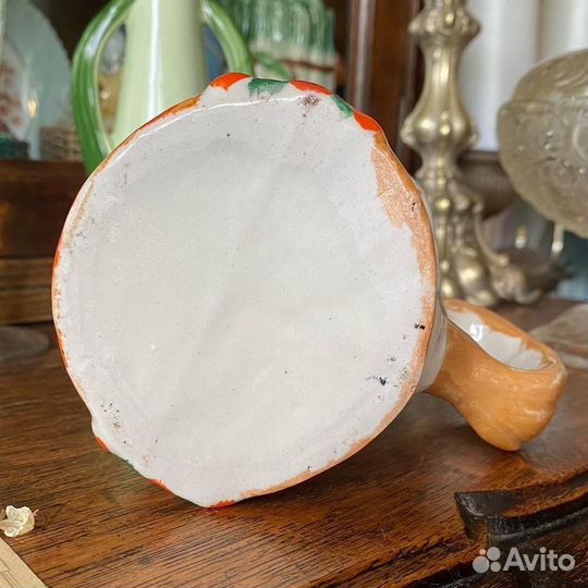 Старинная кружка молоко СССР лфз