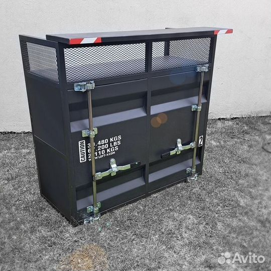 Стойка ресепшн для барбершопа