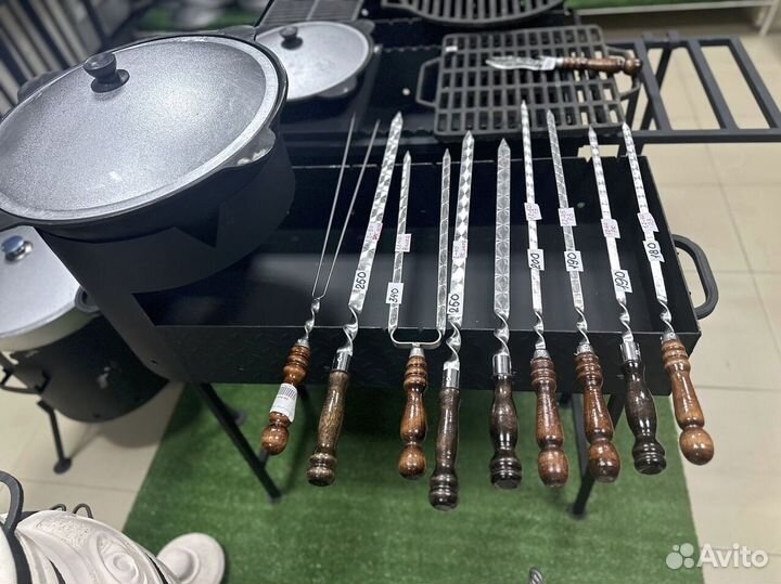 Мангал барбекю коптильня