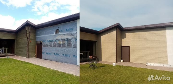 Отделка сайдингом под ключ