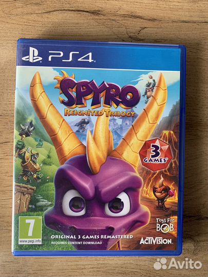 Spyro Reignited Trilogy для PS4 / PS5