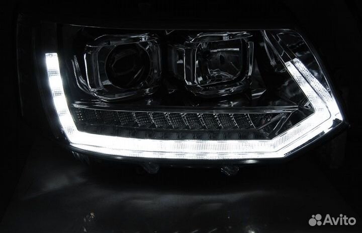 Фары с Дхо VW T5 Transporter (10-15) lpvws5