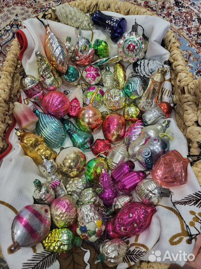 Новогодние игрушки СССР советские