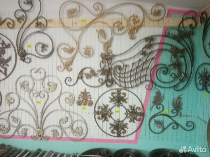 Кованые элементы