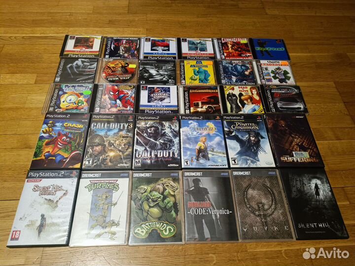 Игры для PS1, PS2